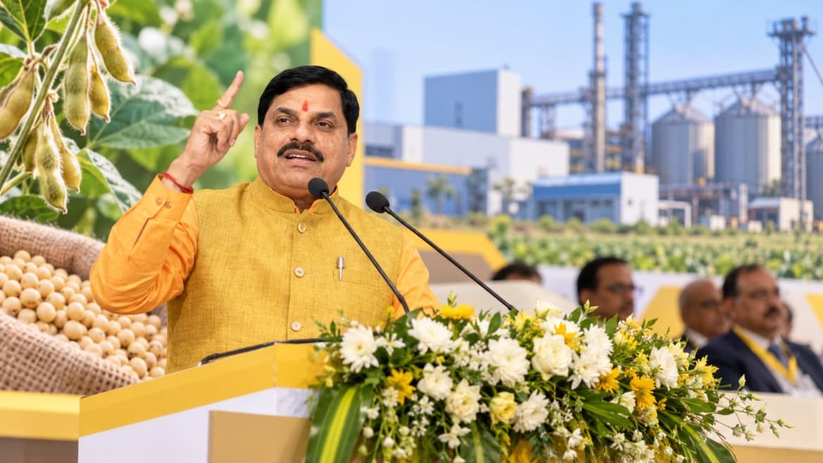 MP बनेगा निवेश की पहली पसंद: 9वें इंटरनेशनल सोया मीट में मुख्यमंत्री का बड़ा दावा, बेहतरीन काम करने वाले बिजनेस लीडर्स सम्मानित