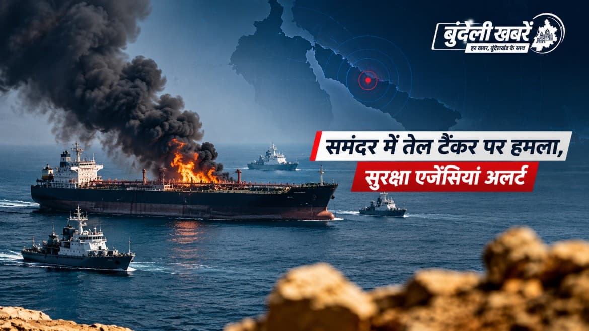 समंदर में तेल ले जा रहे जहाज पर अनजान लोगों ने किया बड़ा हमला, सुरक्षा एजेंसियों ने बढ़ाया पहरा, 4500 से ज्यादा भारतीय नाविकों की सेफ्टी