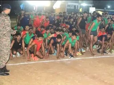 सागर में अग्निवीर भर्ती रैली का चौथा दिन, 814 अभ्यर्थियों ने लिया हिस्सा; 575 ने पार की दौड़