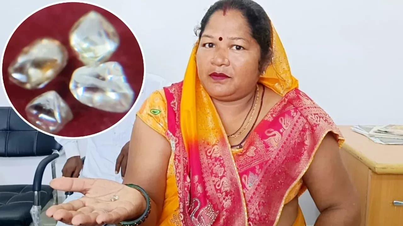 सोशल मीडिया रील ने दिखाया पन्ना का रास्ता, झांसी के दंपती को खुदाई में मिले 4 हीरे