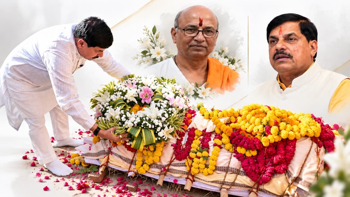 चक्रतीर्थ पर आज होगा प्रचारक विनोद कुमार का अंतिम संस्कार। सीएम ने दिया कंधा।